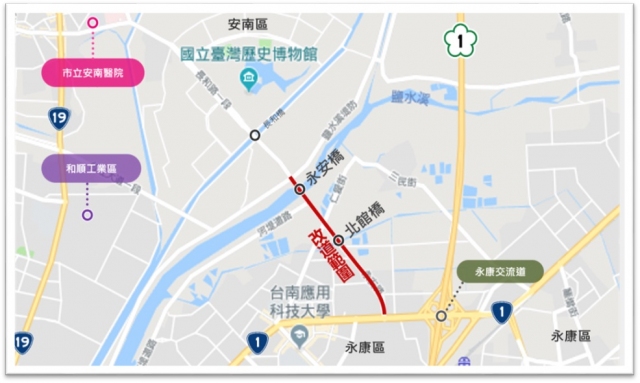↑圖1工程範圍平面圖