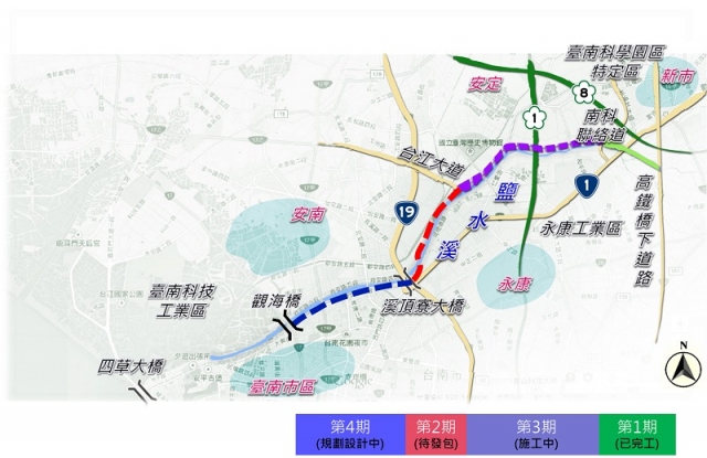 ↑北外環路線工程位置圖