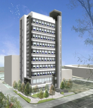 ↑「行政院南部聯合服務中心興建辦公廳舍新建工程」完工示意圖