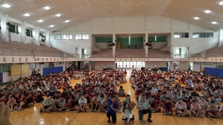 ↑屏東縣的明正國中 ↑屏東縣的明正國中圖