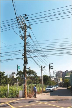 ←地面設施(以投影面積計)