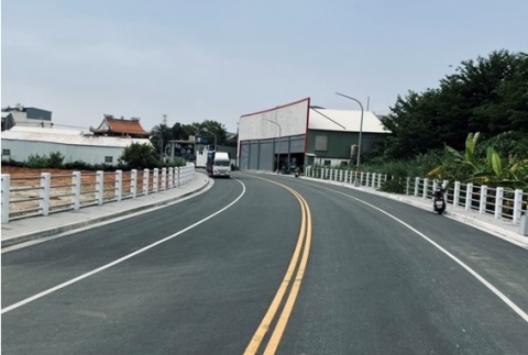 大村鄉大仁路(都市計畫6號道路)闢建工程(前期已完工通車)