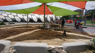 ↑臺北市花博公園美術園區