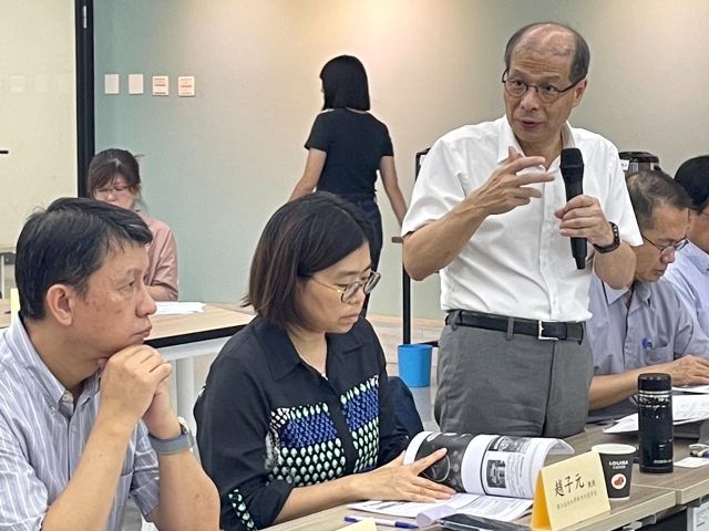 林分署長及與會老師座談
