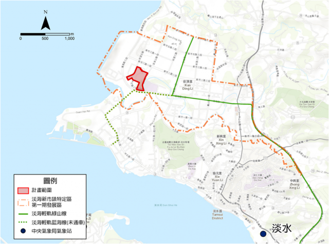 圖2 港平營區位置圖