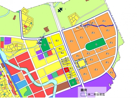 橋頭科學園區都市計畫圖(新鎮組提供)