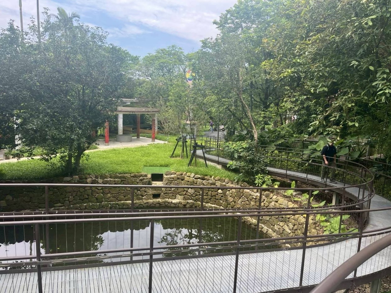 基隆市希望之丘中正公園天鵝洞周邊現況