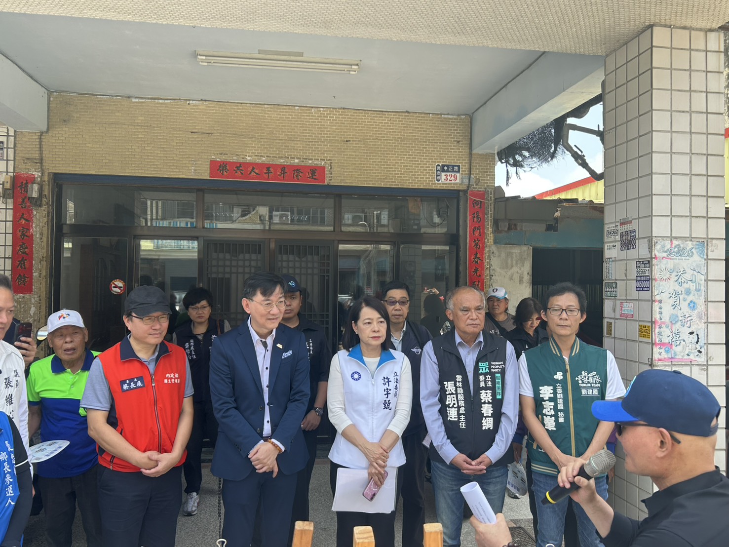 03 內政部次長董建宏及國土署長蔡長展今(11)日出席立法院內政委員會考察「雲林縣雨水下水道新建工程」