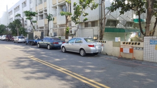 ↑臺南市北區通學步道改善工程-施工前