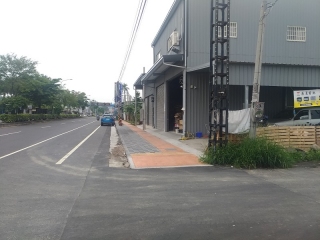 ↑南投縣草屯鎮成功一路人文景觀改善工程施工後