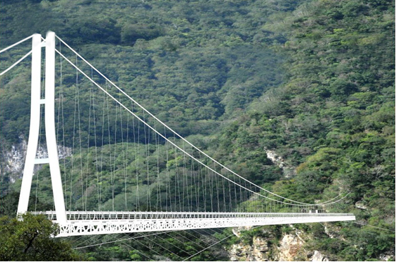 山月吊橋工程 