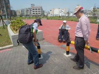 108年4月23日新竹縣現地查勘(竹北市新崙公園)