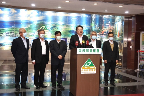 內政部長訪視營建署