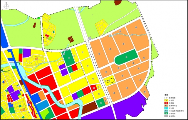 ↑變更都市計畫圖(資料來源:營建署整理)