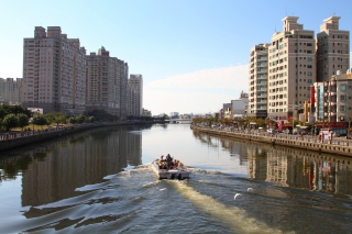 臺南運河一景