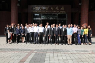 新加坡參訪團於本署合影