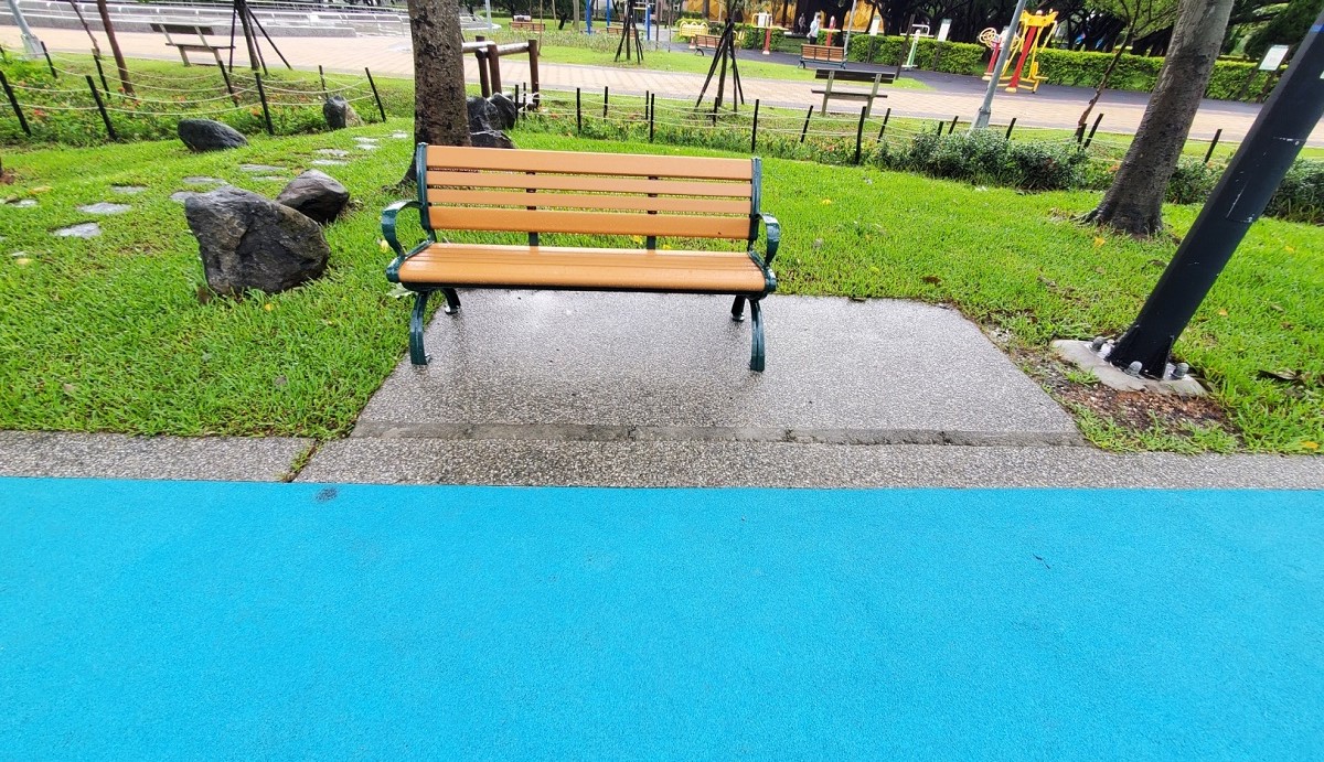 臺北市特優案例-臺北市美崙公園無障礙通路及輪椅休息區