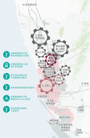 高雄第二科園開發區位圖