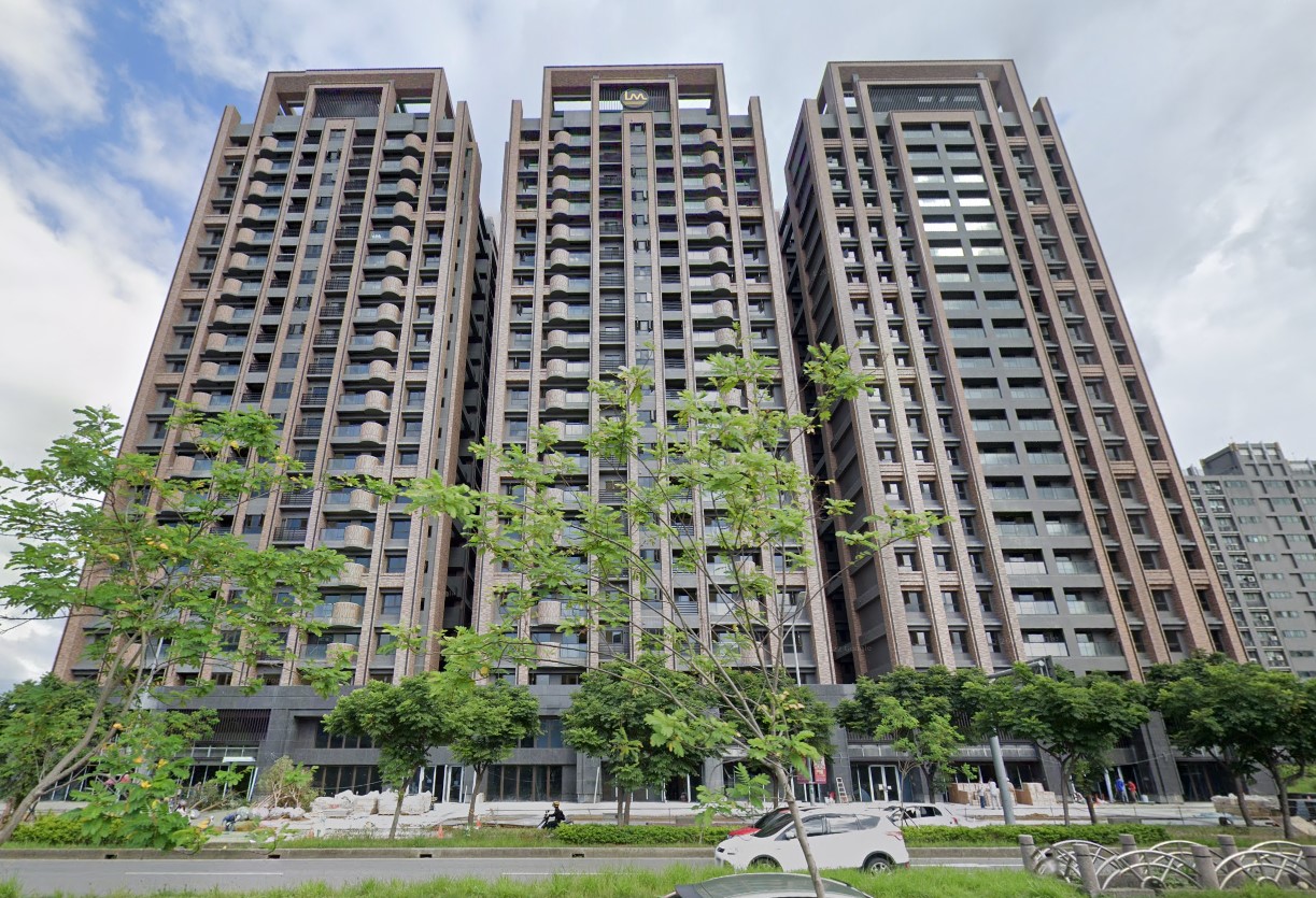 本案合建開發後的「良茂詠恆-詠美館」房屋標的現況照
