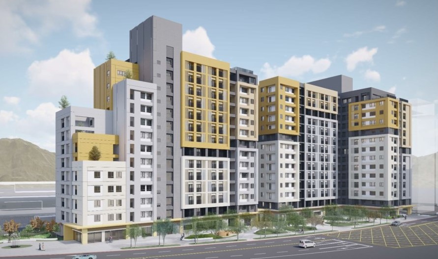 基隆市七堵區「光明安居」透視圖
