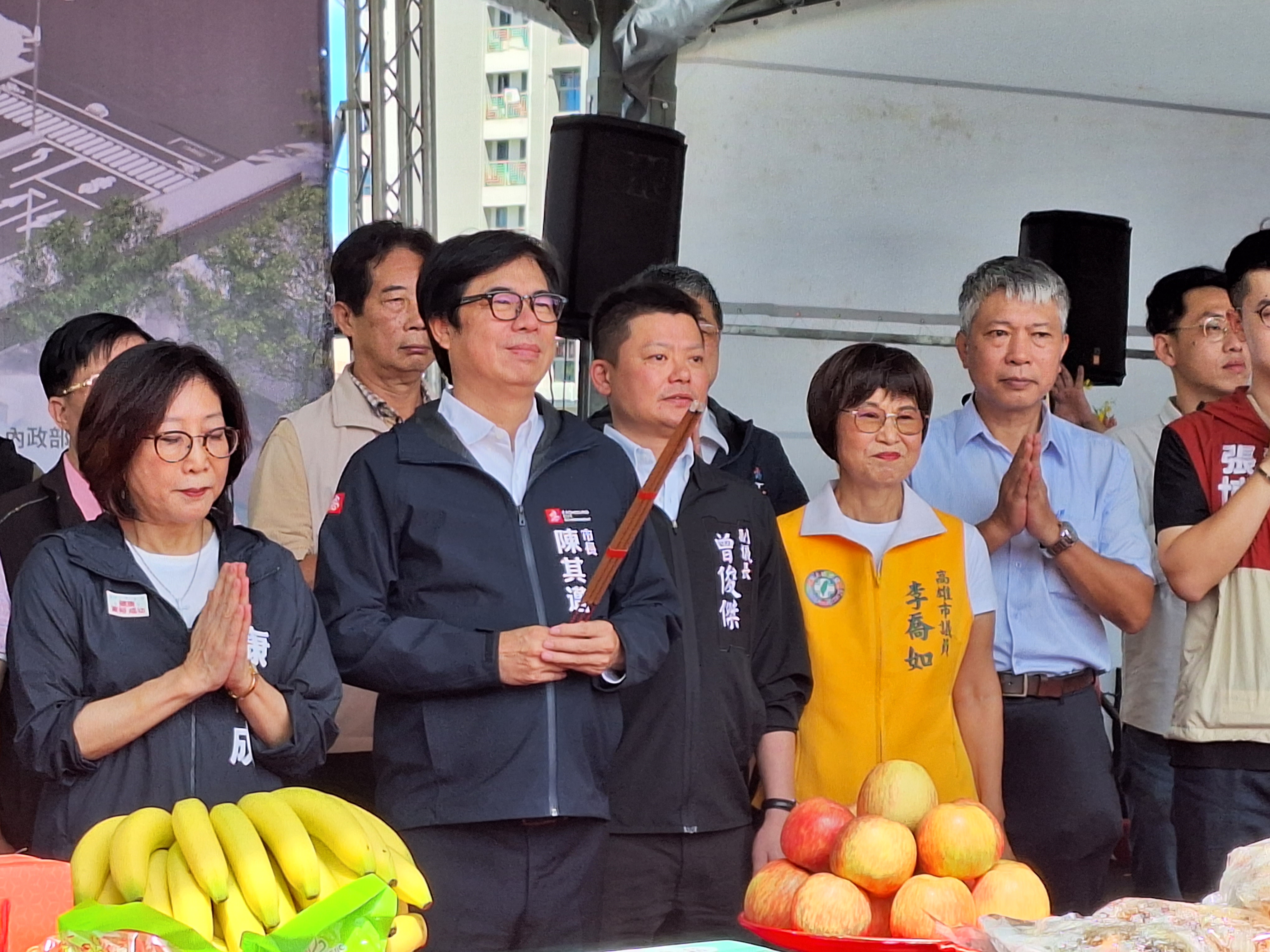 「鼓山區九如橋改建工程」祈福動土儀式