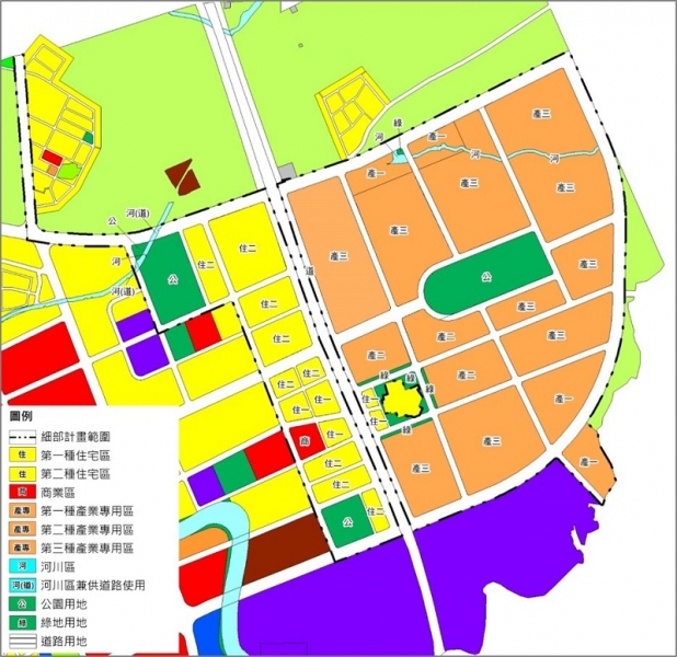 變更草案細部計畫圖
