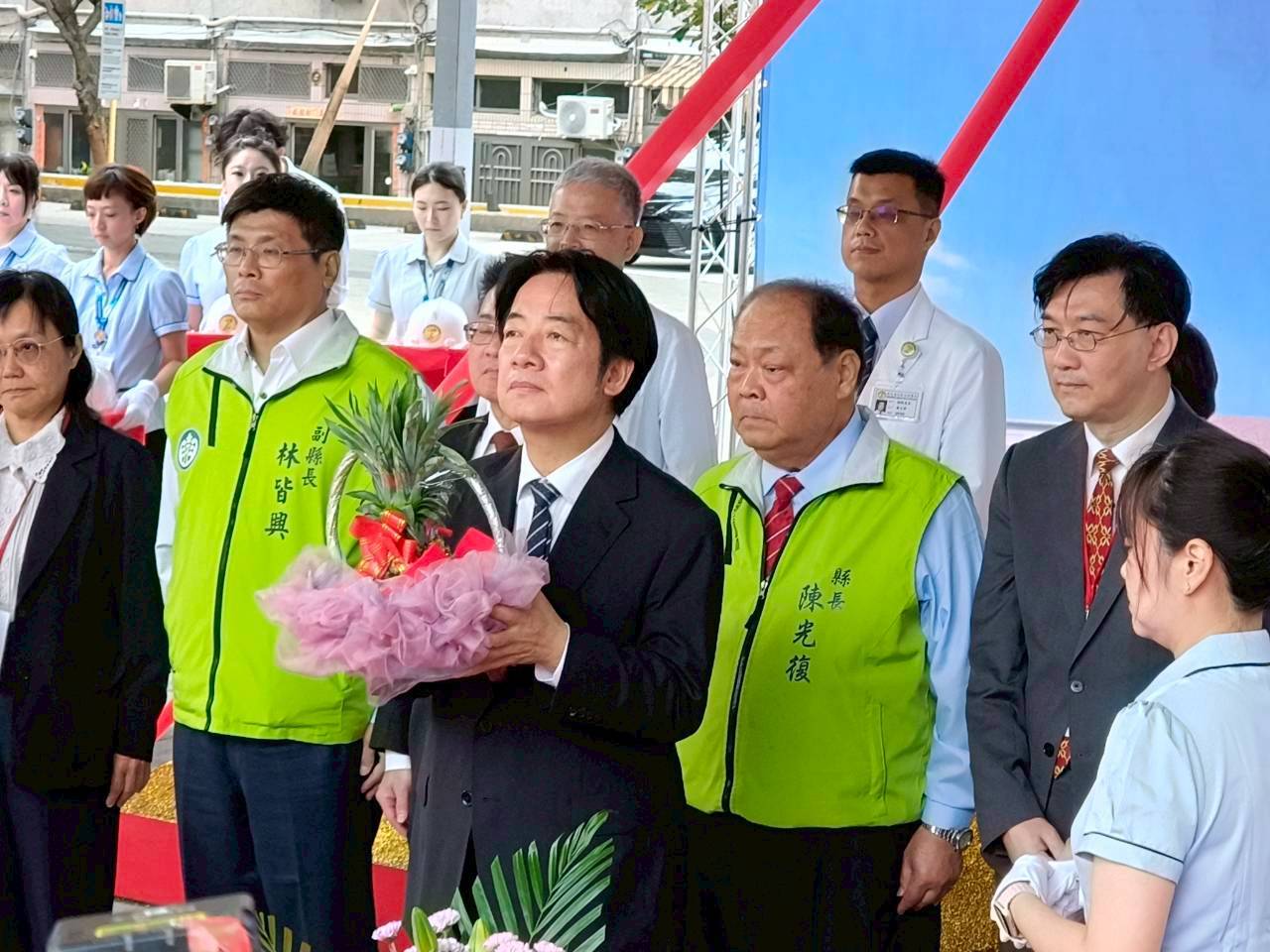 總統賴清德今(28)日出席「澎湖醫院長照暨醫療綜合大樓興建工程」動土祈福典禮_祈福儀式.jpg