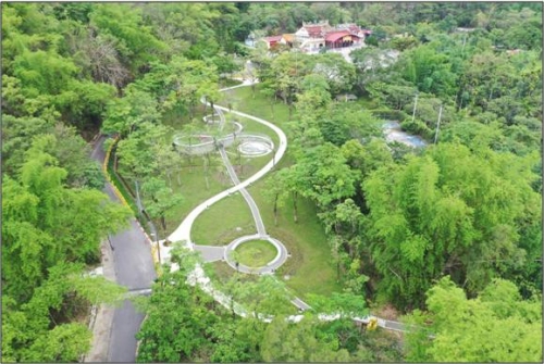 高雄市六龜池田屋周圍綠地景觀