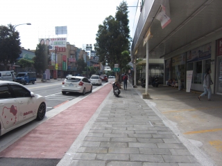 ↑新北市林口區仁愛路二段 （四維路-竹林路口） 人本環境改善工程