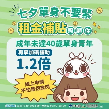 租金補貼七夕